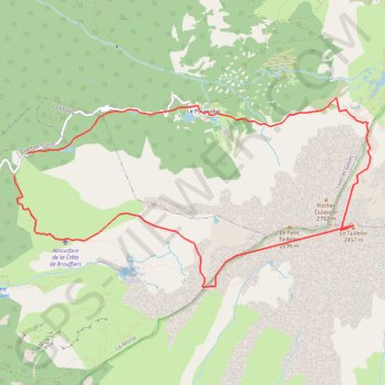 Taillefer GPS track, route, trail