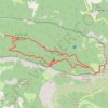 Forêt de Saou , Pic Le Veyou (un des 3 becs) GPS track, route, trail