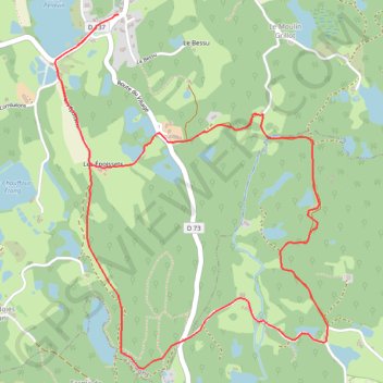 Le sentier des Epoissets - Ecromagny GPS track, route, trail