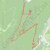 Ouillon de Proveyzieux - Grotte Mangin GPS track, route, trail