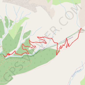 Chorges - Le Mont Piolit GPS track, route, trail