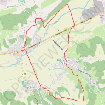 Oytier-Saint Oblas (38) GPS track, route, trail