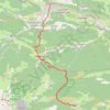 Comus - Lavelanet (Grande Traversée) GPS track, route, trail