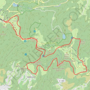 Petit tour de la vallée 2023-16252691 GPS track, route, trail