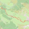 Le Soum de Léviste par la Cureille GPS track, route, trail