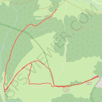 Rando Sésenite GPS track, route, trail