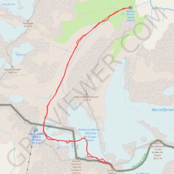 Otztal : Martin Busch - Similaun GPS track, route, trail