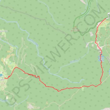 Col des Boeufs - La Nouvelle GPS track, route, trail