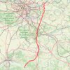 Paris - Pau Etape I / Trilport - Sully-sur-Loire GPS track, route, trail