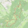 Le revard-montagne de bange GPS track, route, trail
