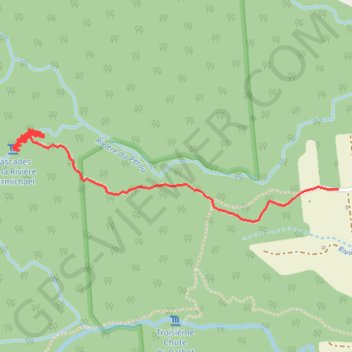 Cascades Carmichael GPS track, route, trail