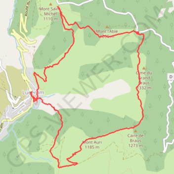 Randonnée du 28/10/2022 à 09:25 GPS track, route, trail