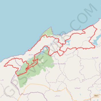 Endurance Ultra Trail Challenge 140K GPS track, route, trail