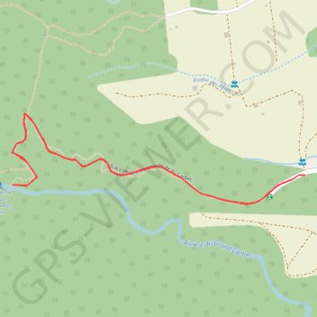 La 3ème chute du Carbet GPS track, route, trail