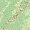 Randonnée des 4 lacs (Lac vert, Lac des truites, Lac noir, Lac blanc) GPS track, route, trail
