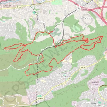 Enduro La Fenestrelle GPS track, route, trail
