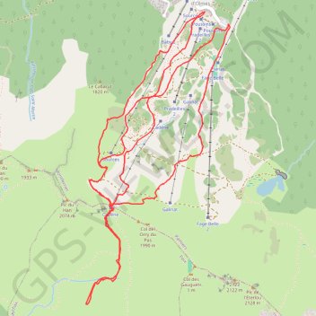 Monts d'Olmes GPS track, route, trail