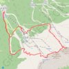 Les oucherolles depuis Corençon en Vercors GPS track, route, trail