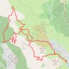 Les Isards par la Baisse de la Croix GPS track, route, trail