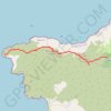 La tour génoise de Capu di Fenu GPS track, route, trail