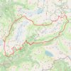 Tour des glaciers de La Vanoise, du Méan Martin et du Grand Roc Noir GPS track, route, trail