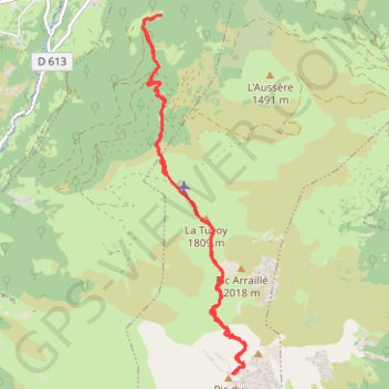 Rando Pic Cabaliros GPS track, route, trail