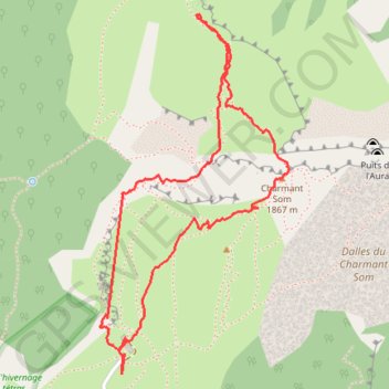 Randonnées au Massif de la Charteuse GPS track, route, trail