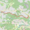 G3b LA BRAGUE - VALBONNE GPS track, route, trail