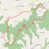 Mourjou Châtaigne GPS track, route, trail