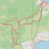 Estérel-Les Trois Grues GPS track, route, trail