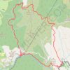 Le tour du Mont Grazian GPS track, route, trail