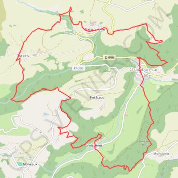 Murol - Couze Surains GPS track, route, trail