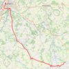 Itinéraire de Adriers à Rue Annet Segeron, Biard GPS track, route, trail