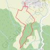 Le chemin de Labade - Caudeval GPS track, route, trail