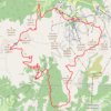 Le Mont de la Guerre, le col du Jovet GPS track, route, trail