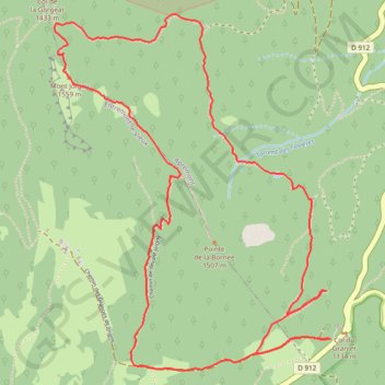 Le Mont Joigny - Apremont GPS track, route, trail