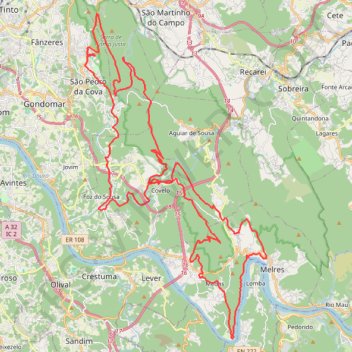 NGPS_Serras do Porto70 KM GPS track, route, trail