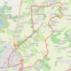 Marche Carquefou - "Le Haut Pays" du Jeudi 09/03/2017 GPS track, route, trail