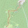 🚶 Trace des Ax 3 Domaines a Les Saquets GPS track, route, trail