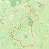 Randonnée organisée par l'Office de Tourisme de Paray-le-Monial - Nochize GPS track, route, trail