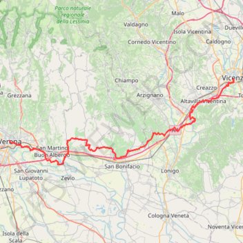 2022_DE_Verona-Vicenza | flach GPS track, route, trail