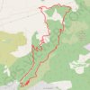 Randonnée autour de Cuges-les-Pins GPS track, route, trail