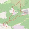 Le Vallon des Matyrs - SIGNES - 83 GPS track, route, trail