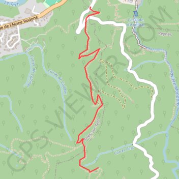 Sta Engracia - aller (retour par même chemin) GPS track, route, trail