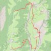 Traversée du Mont Trélod GPS track, route, trail