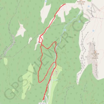 Monastère Grande Chartreuse-Habert de Billon-Col de la Ruchére GPS track, route, trail