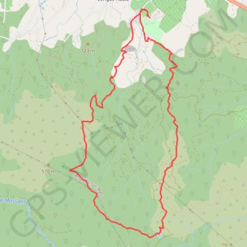 Argelès chapelle Saint Laurent GPS track, route, trail