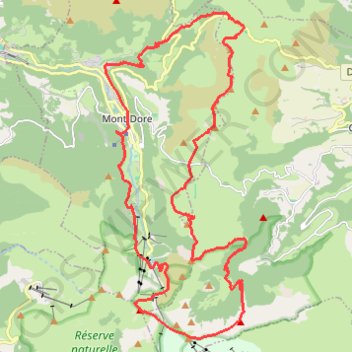 34km-R GPS track, route, trail