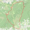 Entre Lourmarin et Buoux GPS track, route, trail