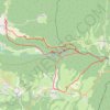 Cascades du Herisson GPS track, route, trail